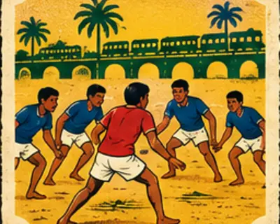 Kho-Kho First Light illustrated game cover